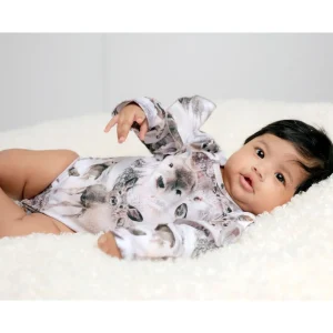 Baby Print Frilla Bodysuit