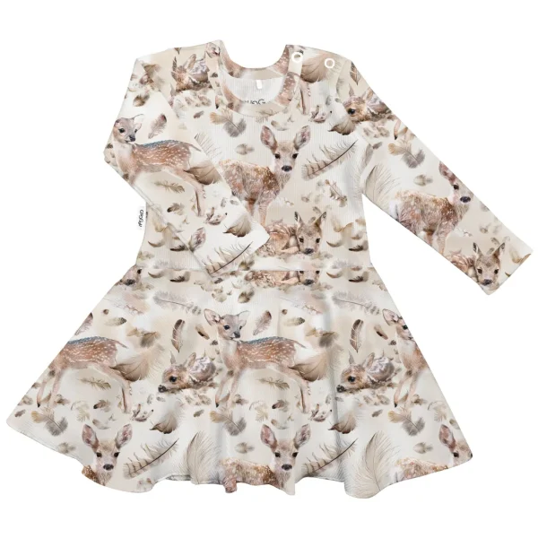 Baby Print Rib Dress