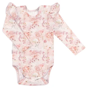 Baby Print Rib Florette Bodysuit