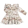 Baby Print Rib Florette Dress