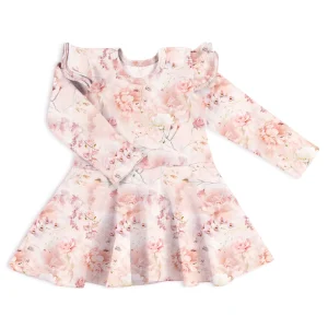 Baby Print Rib Florette Dress