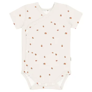 Baby Print T-shirt Wrap Bodysuit