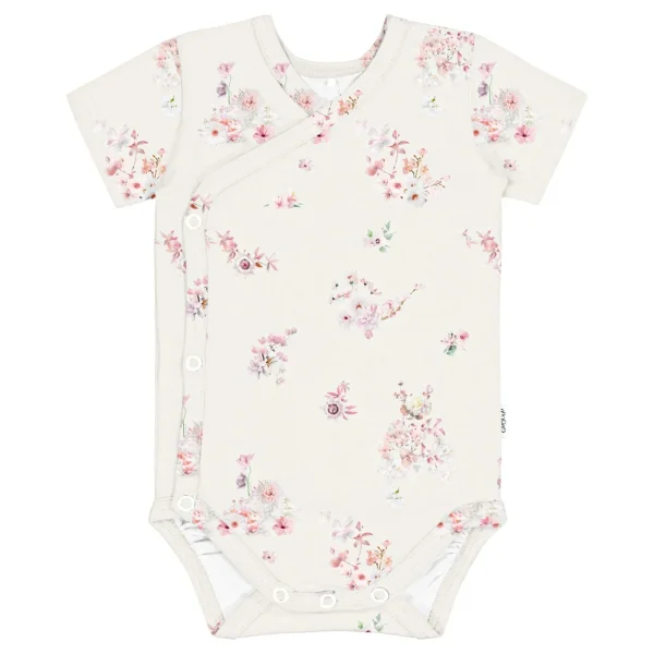 Baby Print T-shirt Wrap Bodysuit