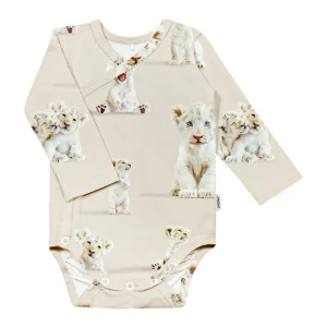 Baby Print Wrap Bodysuit