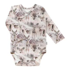 Baby Print Wrap Bodysuit