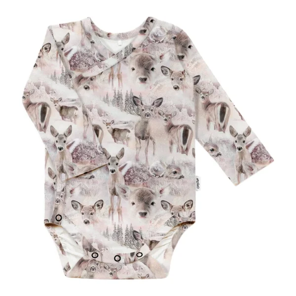 Baby Print Wrap Bodysuit