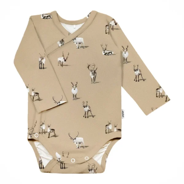 Baby Print Wrap Bodysuit