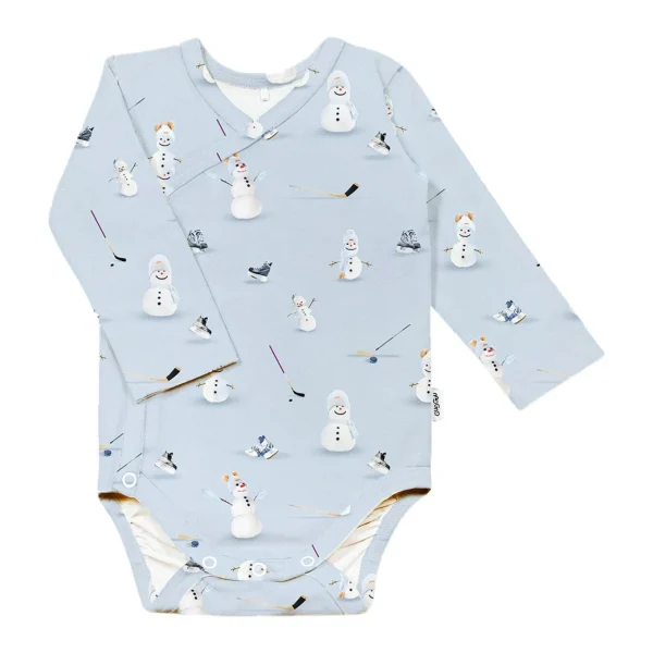 Baby Print Wrap Bodysuit