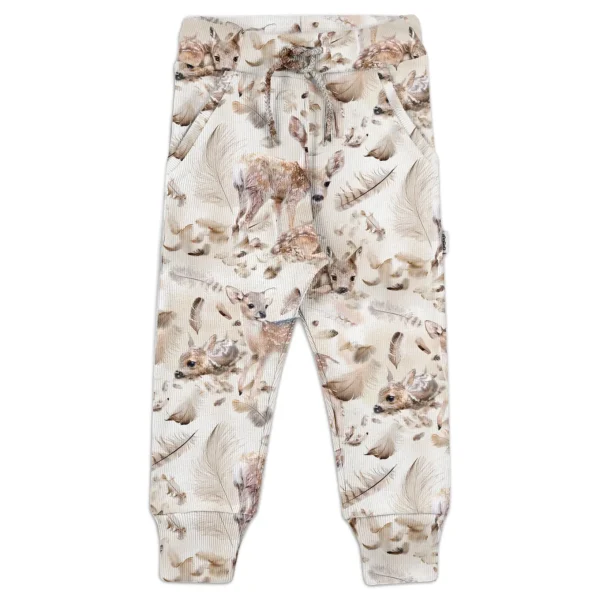 Classic Print Rib Pants