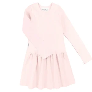 Classic Rib Long Sleeve Dress