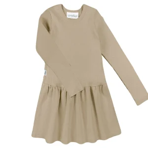 Classic Rib Long Sleeve Dress