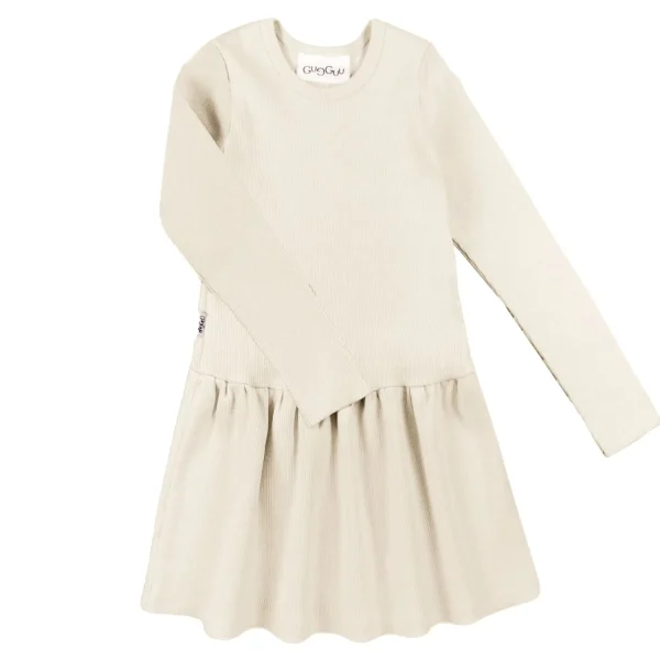 Classic Rib Long Sleeve Dress