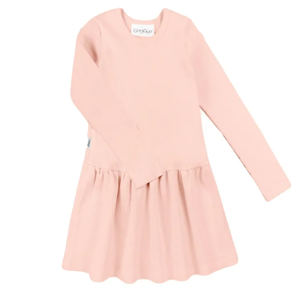Classic Rib Long Sleeve Dress