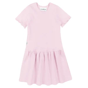 Classic Rib Short Sleeve Dress
