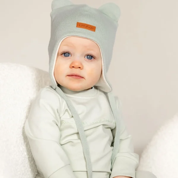 Cotton Baby Bear Beanie