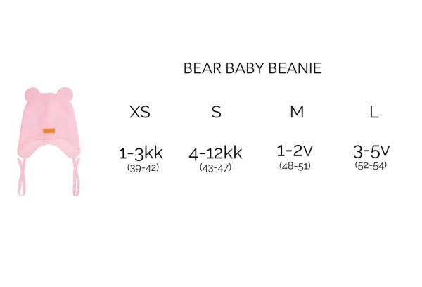 Cotton Baby Bear Beanie
