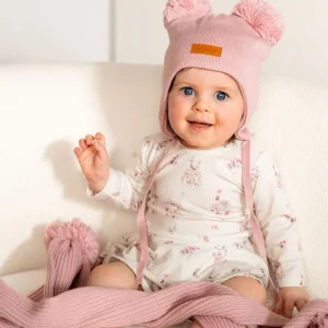 Cotton Double Tuft Baby Beanie