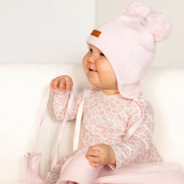 Cotton Double Tuft Baby Beanie