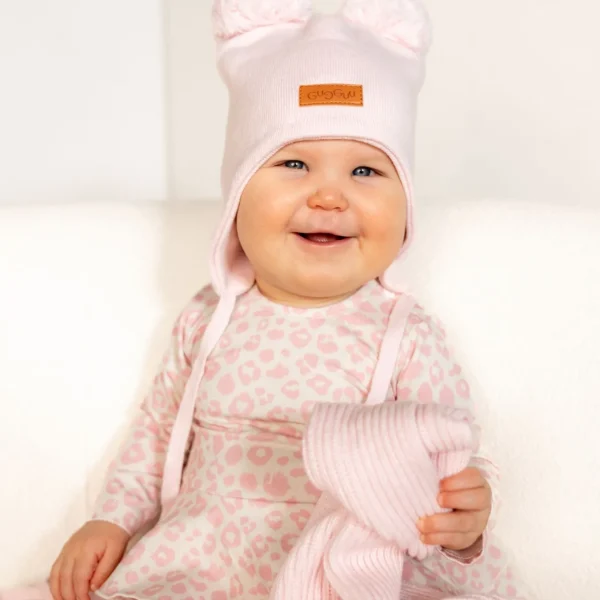Cotton Double Tuft Baby Beanie