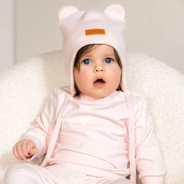 Cotton Double Tuft Baby Beanie