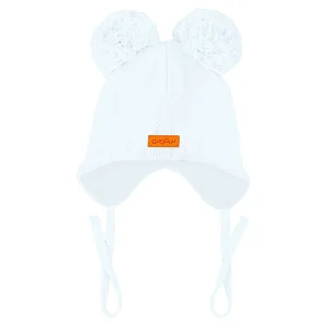 Cotton Double Tuft Baby Beanie