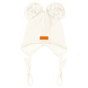 Cotton Double Tuft Baby Beanie