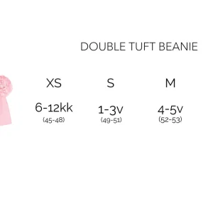 Cotton Double Tuft Beanie