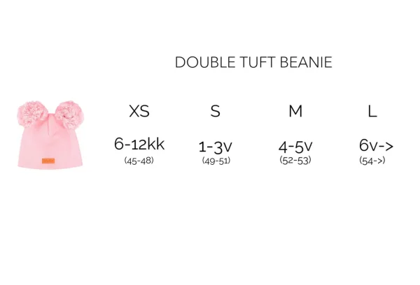 Cotton Double Tuft Beanie