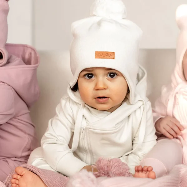 Cotton Tuft Baby Beanie