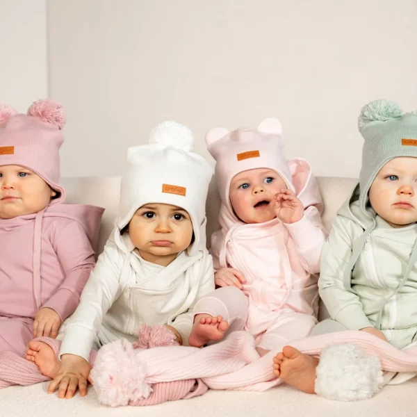 Cotton Tuft Baby Beanie