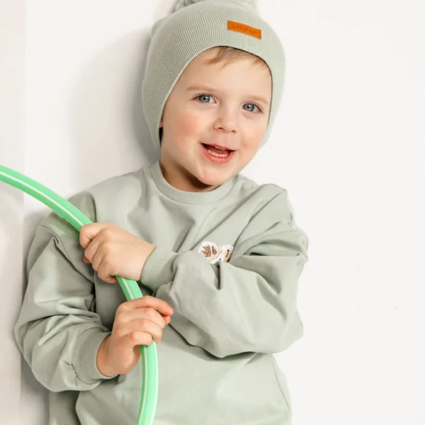 Cotton Tuft Beanie