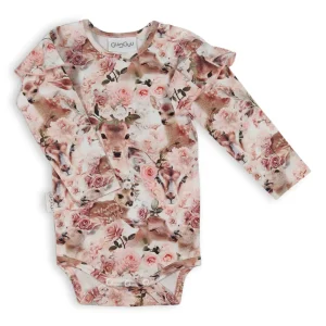 Outlet Baby Print Frilla Bodysuit