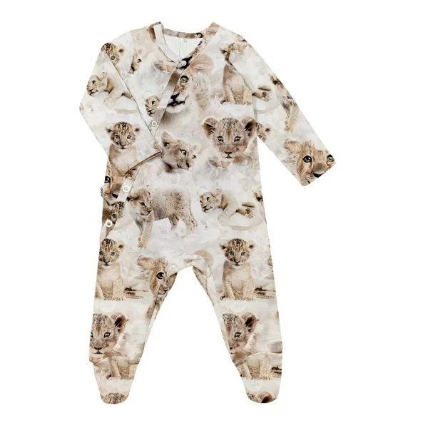 Outlet Baby Print Full Bodysuit