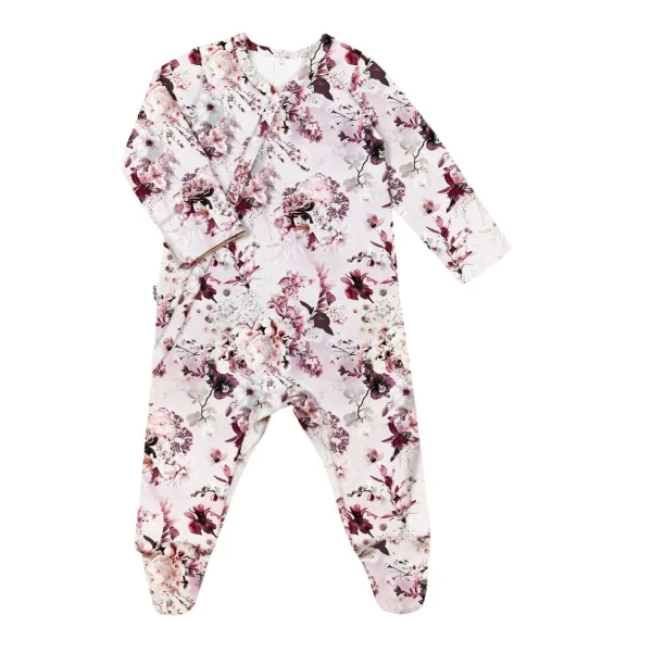 Outlet Baby Print Full Bodysuit