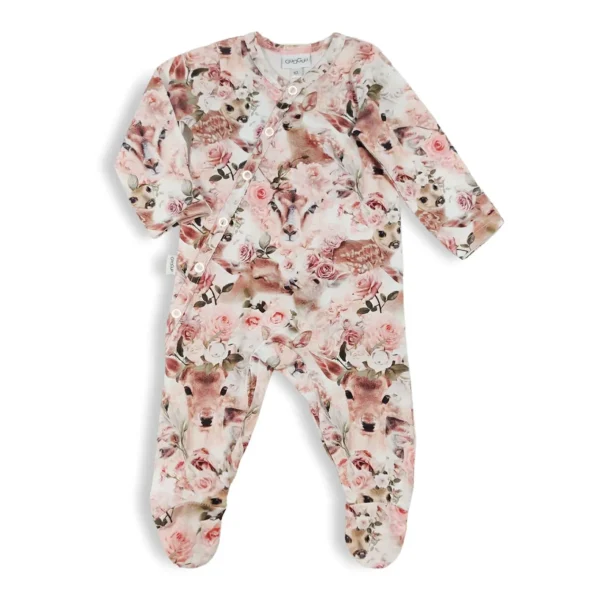 Outlet Baby Print Full Bodysuit