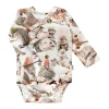 Outlet Baby Print Wrap Bodysuit