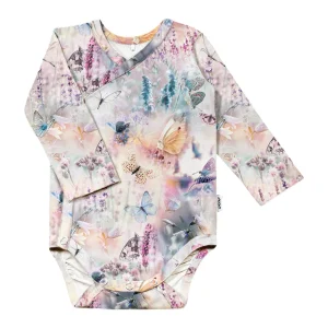 Outlet Baby Print Wrap Bodysuit