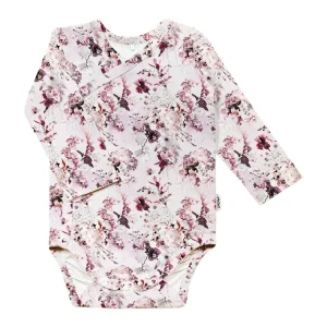 Outlet Baby Print Wrap Bodysuit