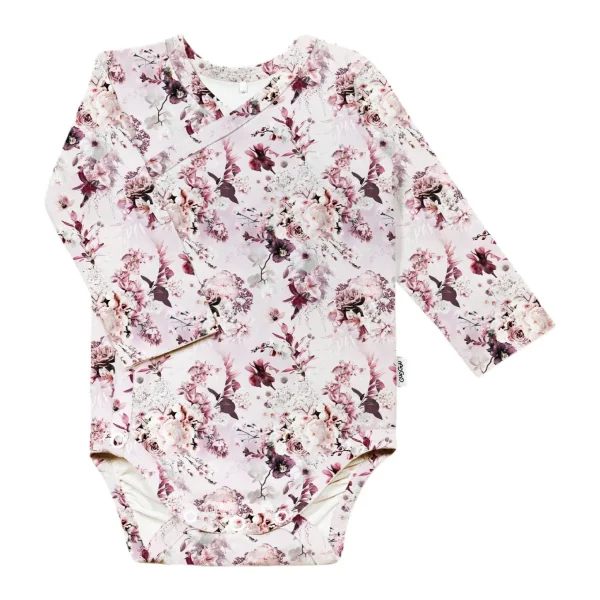 Outlet Baby Print Wrap Bodysuit