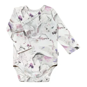Outlet Baby Print Wrap Bodysuit