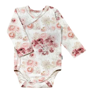 Outlet Baby Print Wrap Bodysuit