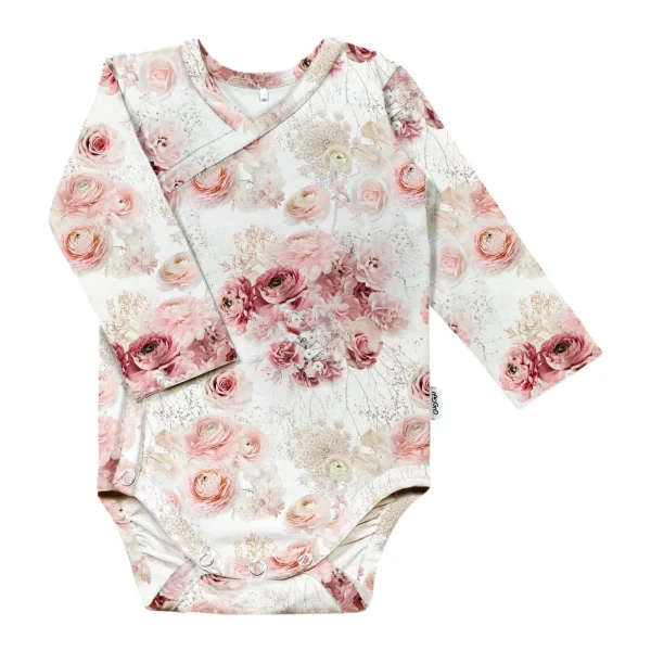 Outlet Baby Print Wrap Bodysuit