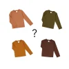 OUTLET BOW SHIRT ( Ruskea/Vihrea/Sinappi)
