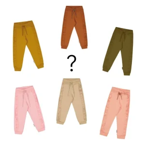 OUTLET FRILLA SWEATPANTS (Vihertävä/Rusehtava/Sinertävä/Musta/Beige/ Kellertävä/Pinkki)