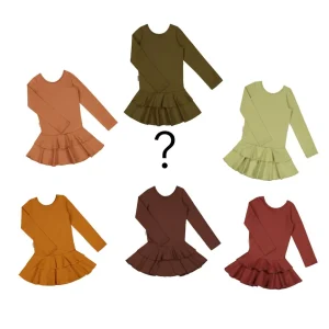 OUTLET FRILLAMEKKO (Ruskea/Army/Avokado/Kupari/SageGreen)