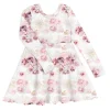 Outlet Outlet Classic Print Rib Dress