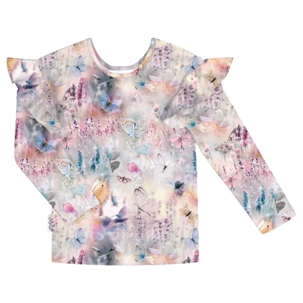 Outlet Print Frilla Shirt