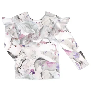 Outlet Print Frilla Shirt