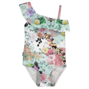 Outlet Print Frilla Swimsuit