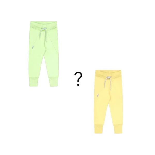Outlet Slim Baggy Sweatpants (Vihertävä/ Kellertävä)